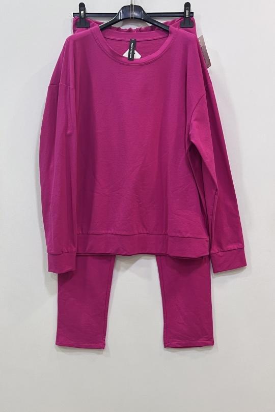 Ensembles Femme Fuschia CHEN MODE 266 Efashion Paris
