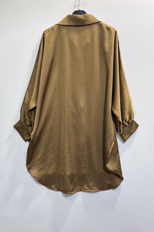 Shirts Women Marine blue CHEN MODE 80308-1 Efashion Paris