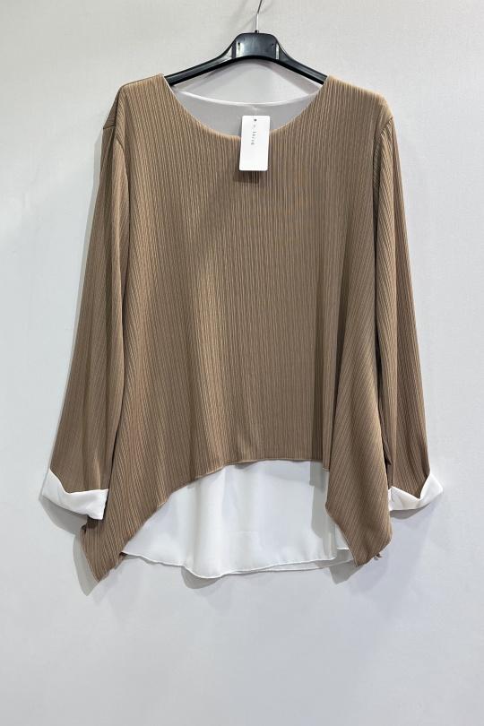 Tops Femme Camel CHEN MODE 685 Efashion Paris