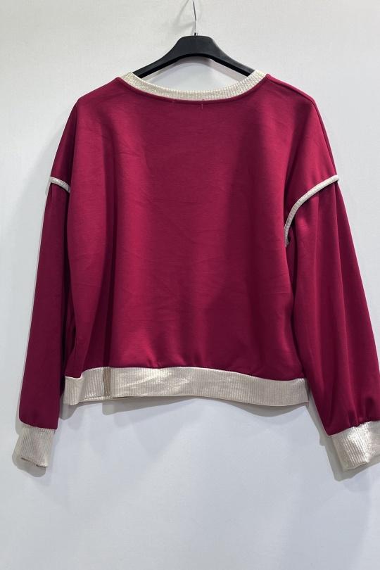 Tops Femme Rouge CHEN MODE 2531 Efashion Paris