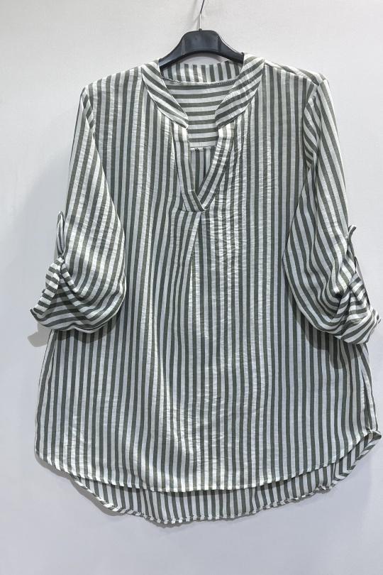 Blouses Femme Bleu ciel CHEN MODE 558 Efashion Paris