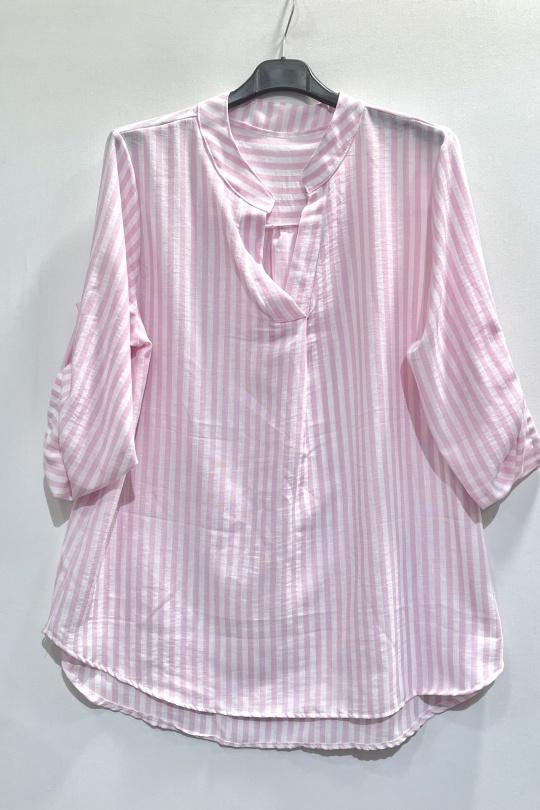 Blouses Femme Bleu ciel CHEN MODE 558 Efashion Paris