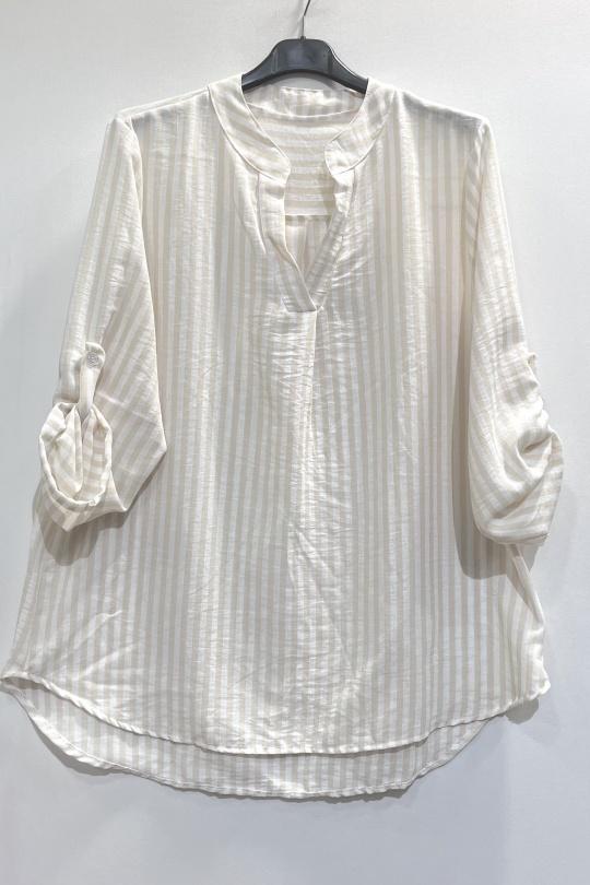 Blouses Femme Bleu ciel CHEN MODE 558 Efashion Paris