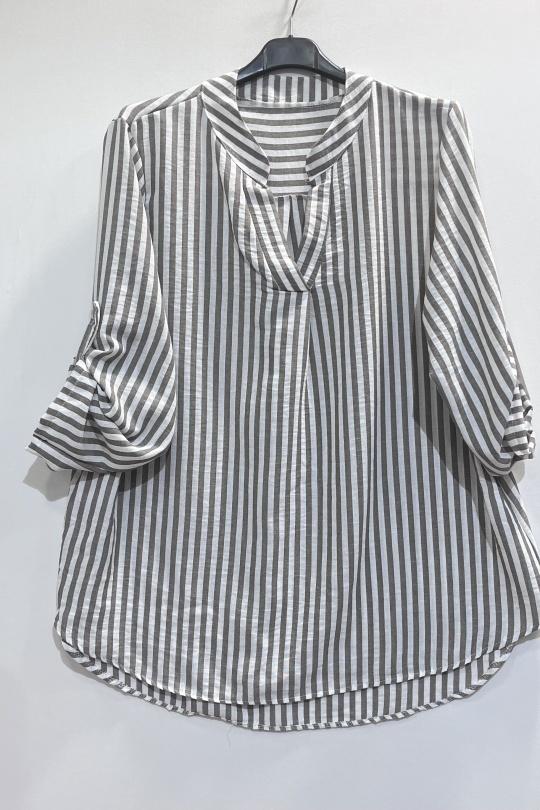 Blouses Femme Bleu ciel CHEN MODE 558 Efashion Paris