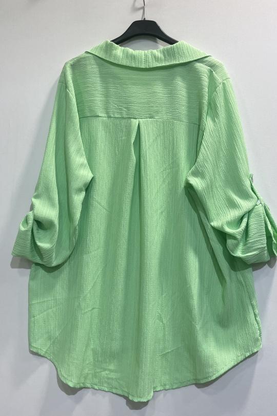 Blouses Femme Bleu ciel CHEN MODE 654 Efashion Paris