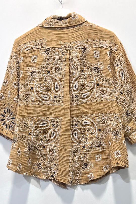 Chemises Femme Camel CHEN MODE 2552 Efashion Paris