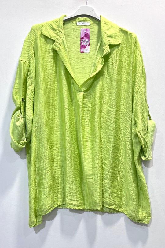 Blouses Femme Turquoise CHEN MODE 6868 Efashion Paris