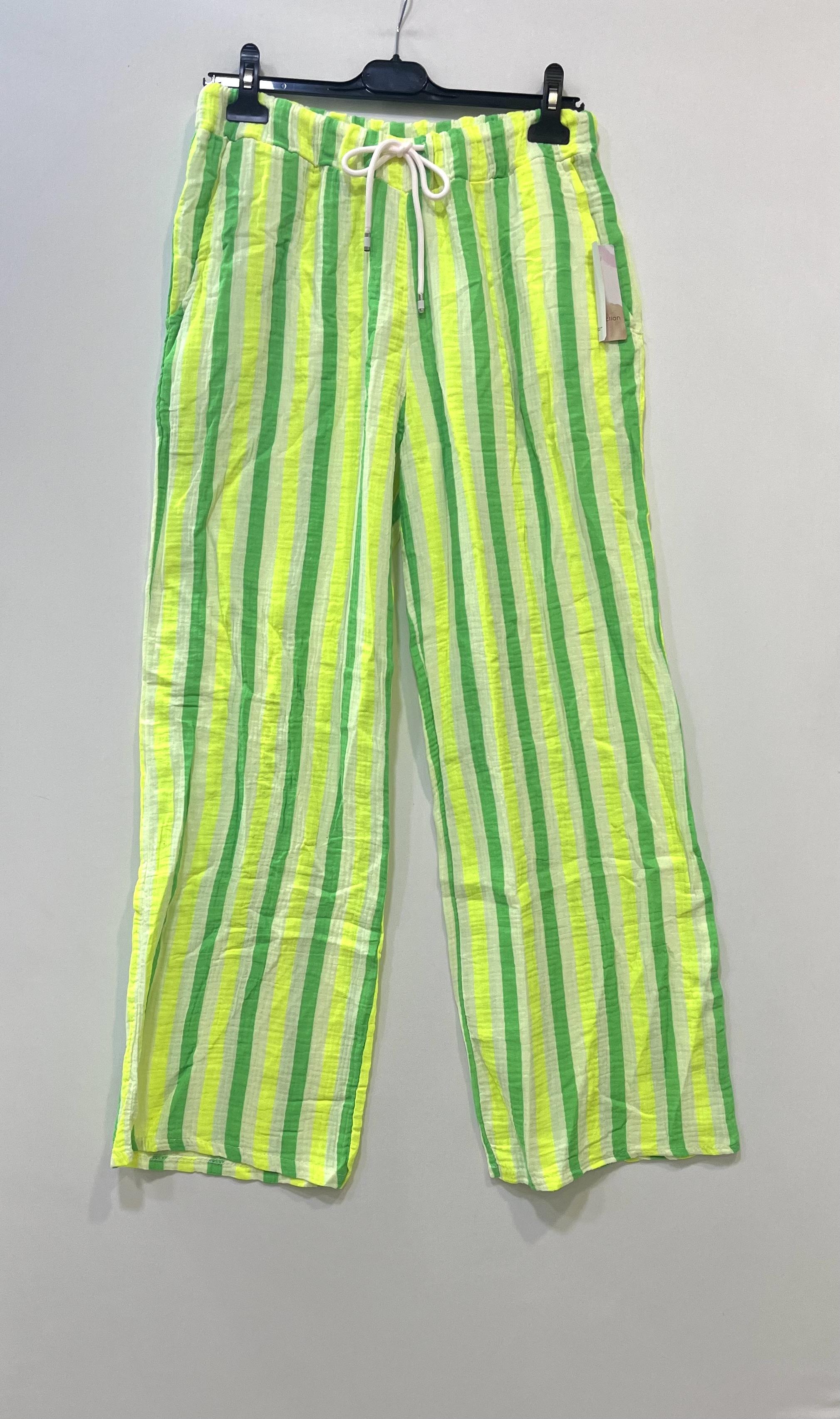 Pantalons Femme Vert fluo CHEN MODE 332 #c Efashion Paris