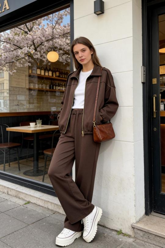 Ensembles Femme Vert d eau hk&city 181043 Efashion Paris