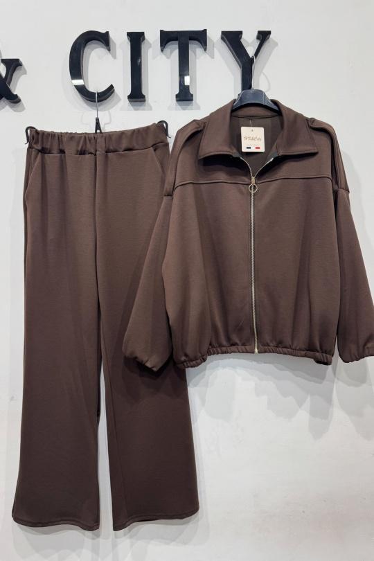 Ensembles Femme Vert d eau hk&city 181043 Efashion Paris