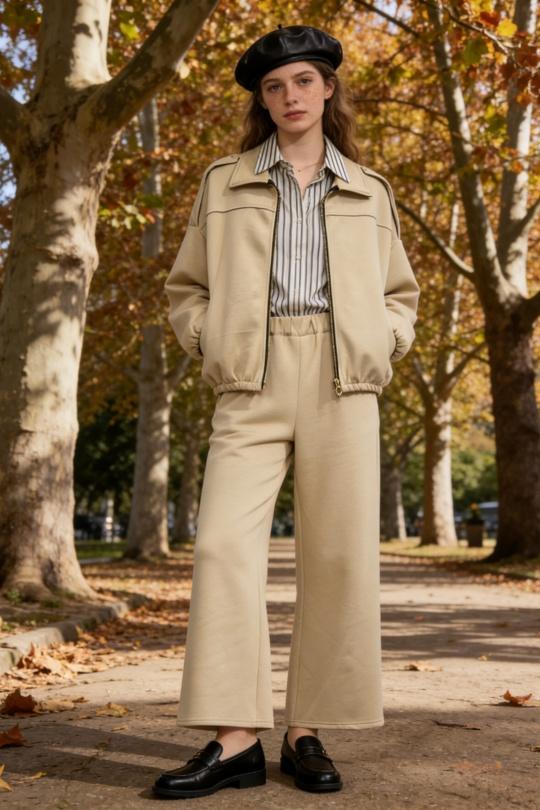 Ensembles Femme Vert d eau hk&city 181043 Efashion Paris