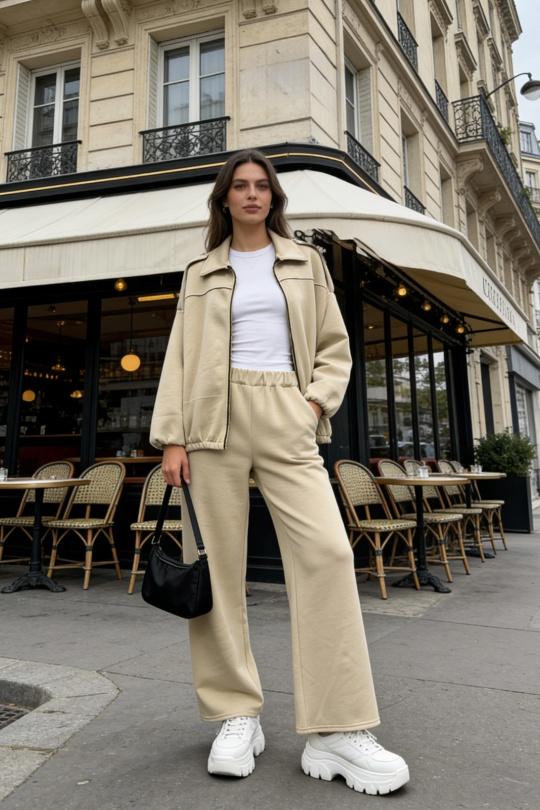 Ensembles Femme Vert d eau hk&city 181043 Efashion Paris