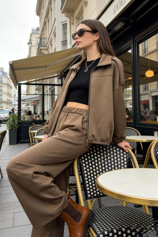 Ensembles Femme Vert d eau hk&city 181043 Efashion Paris