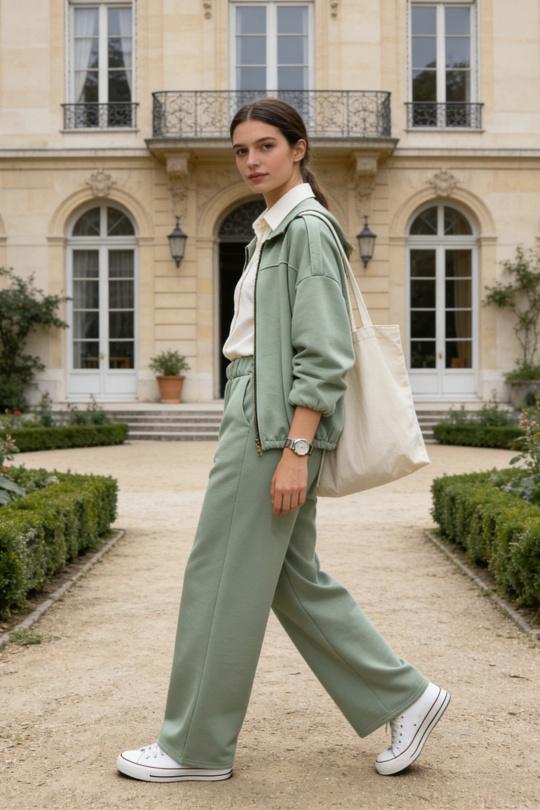 Ensembles Femme Vert d eau hk&city 181043 Efashion Paris