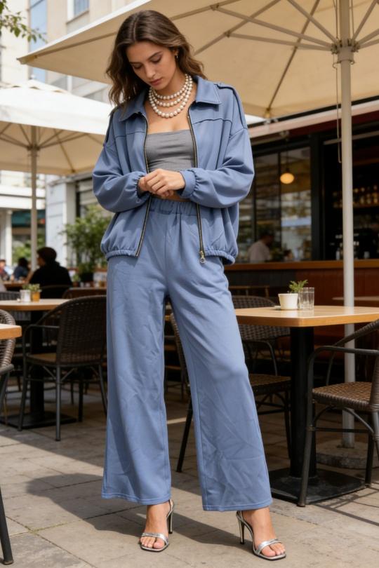 Ensembles Femme Vert d eau hk&city 181043 Efashion Paris