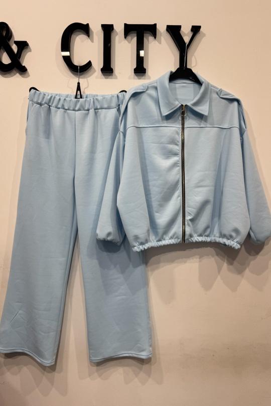 Ensembles Femme Vert d eau hk&city 181043 Efashion Paris