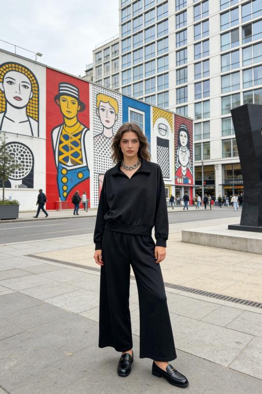 Ensembles Femme Beige hk&city 181045 Efashion Paris