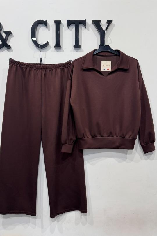 Ensembles Femme Beige hk&city 181045 Efashion Paris