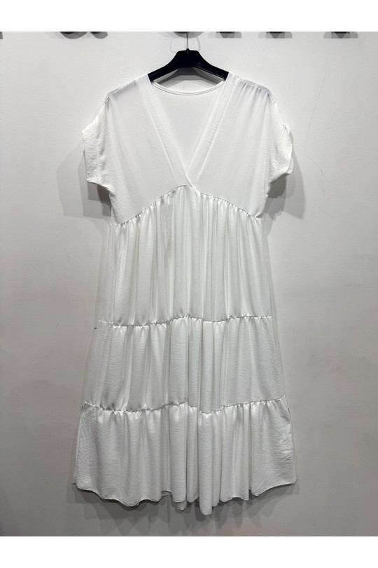 Robes mi-longues Femme Rose hk&city 18711 Efashion Paris