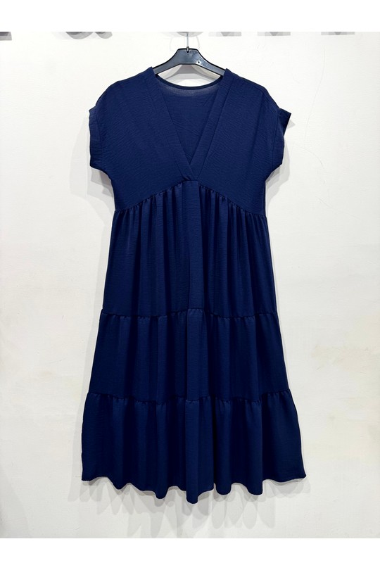 Robes mi-longues Femme Rose hk&city 18711 Efashion Paris