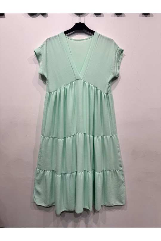 Robes mi-longues Femme Rose hk&city 18711 Efashion Paris