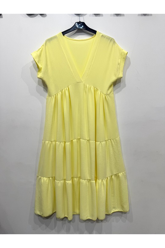 Robes mi-longues Femme Rose hk&city 18711 Efashion Paris