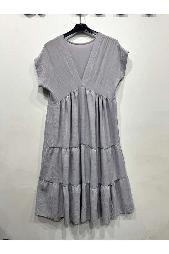 Robes mi-longues Femme Rose hk&city 18711 Efashion Paris