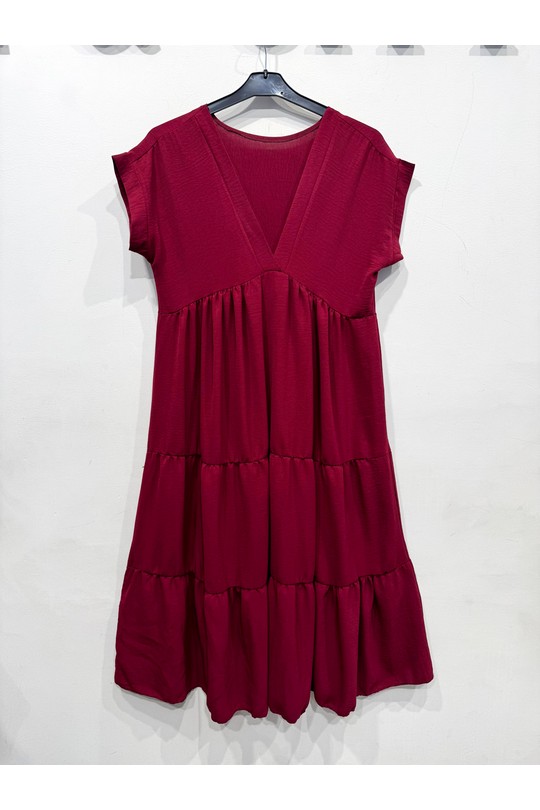 Robes mi-longues Femme Rose hk&city 18711 Efashion Paris