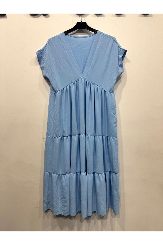 Robes mi-longues Femme Rose hk&city 18711 Efashion Paris