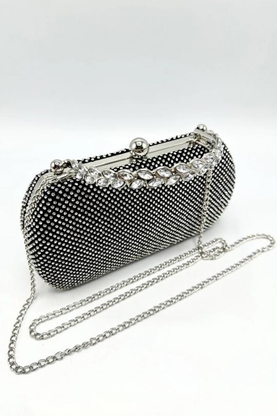 Pochettes Maroquinerie Noir KL 8139 Efashion Paris