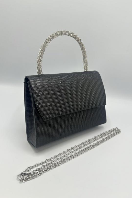 Pochettes Maroquinerie Noir KL 1351 Efashion Paris