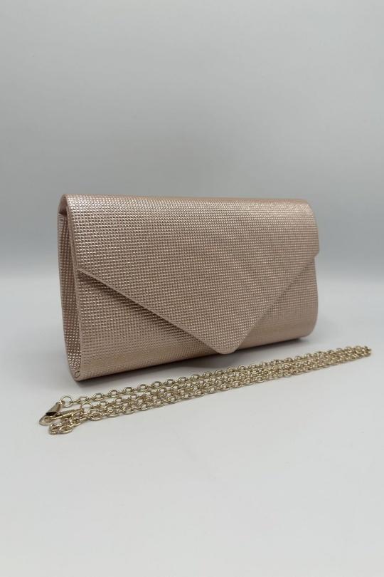 Pochettes Maroquinerie Champagne KL 1352 Efashion Paris