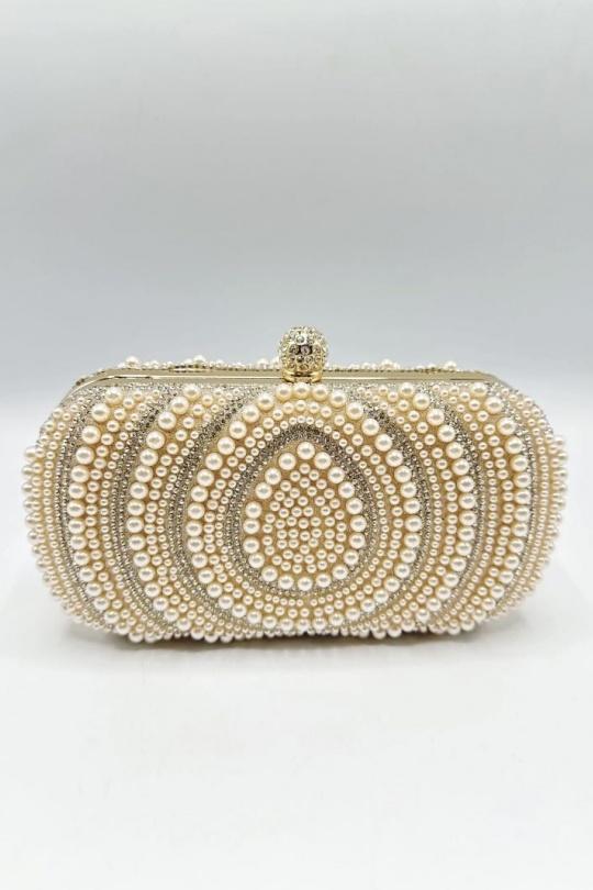 Pochettes Maroquinerie Champagne KL 011 Efashion Paris