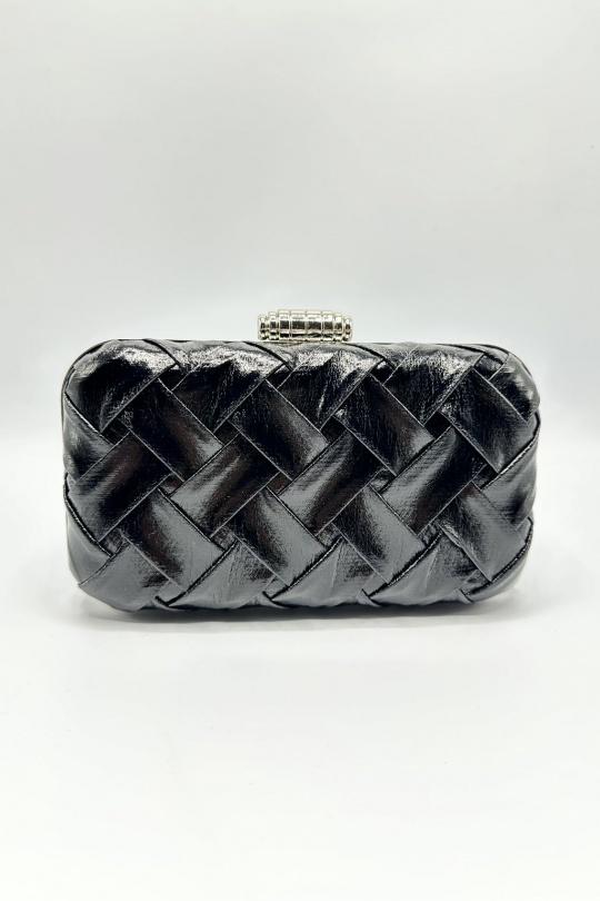 Pochettes Maroquinerie Noir KL 8158 Efashion Paris
