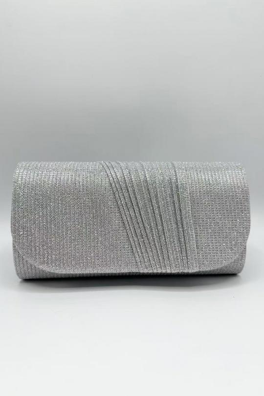 Pochettes Maroquinerie Argent KL 1060 Efashion Paris