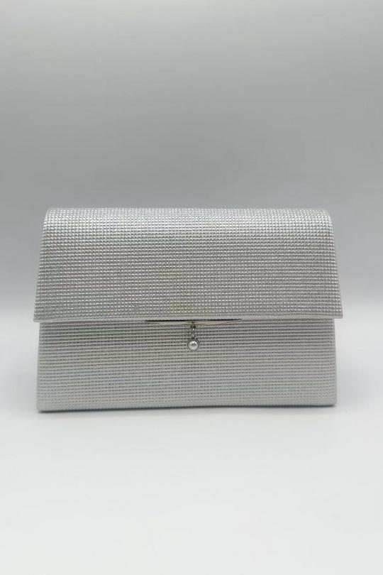 Pochettes Maroquinerie Argent KL 3434 Efashion Paris