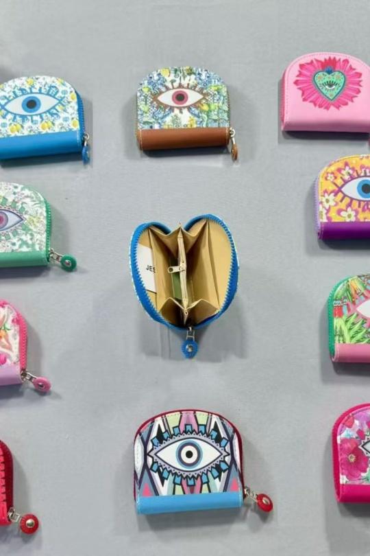 Monederos & estuches Marroquinería Colores mixtos KL 337 Efashion Paris