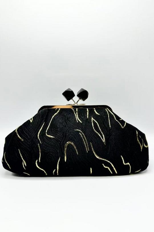 Bolsos pequeños & clutch Marroquinería Glossy black KL 2655 Efashion Paris