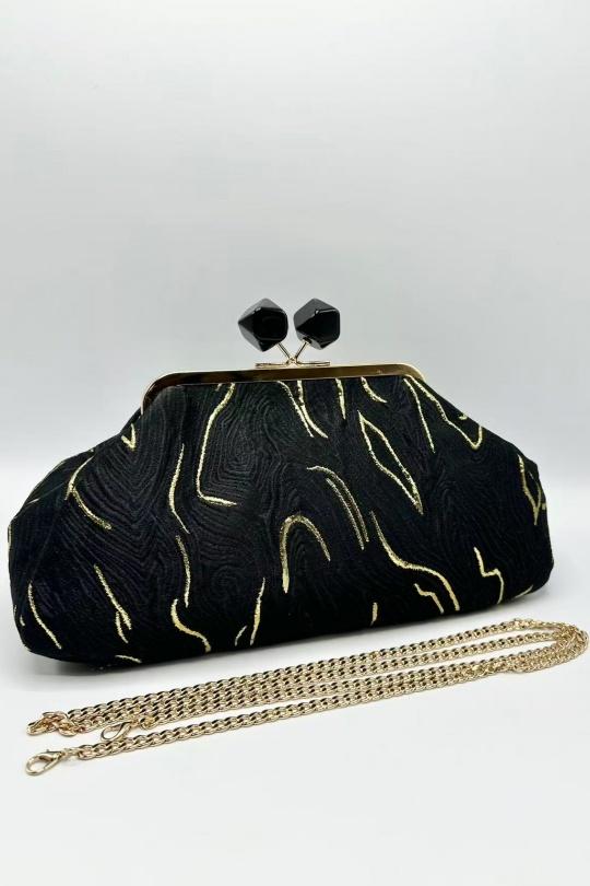 Bolsos pequeños & clutch Marroquinería Glossy black KL 2655 Efashion Paris