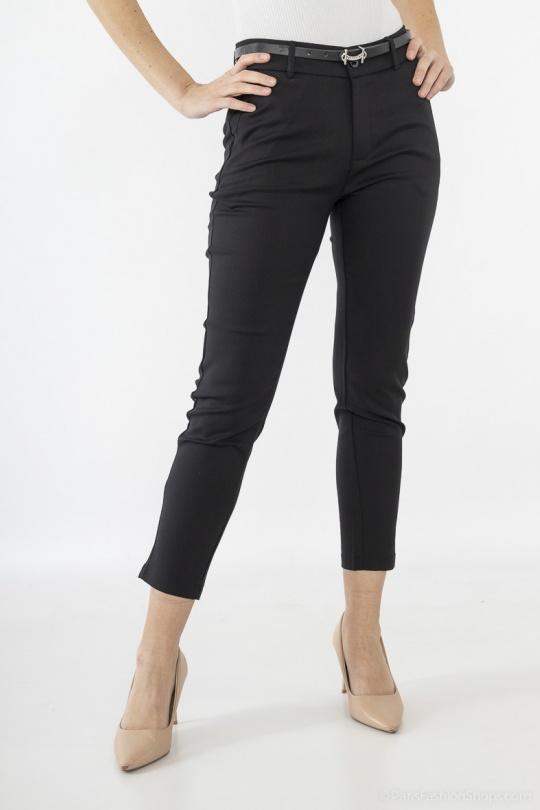 Pantalons Femme Noir MAGNOLIA L182-B Efashion Paris