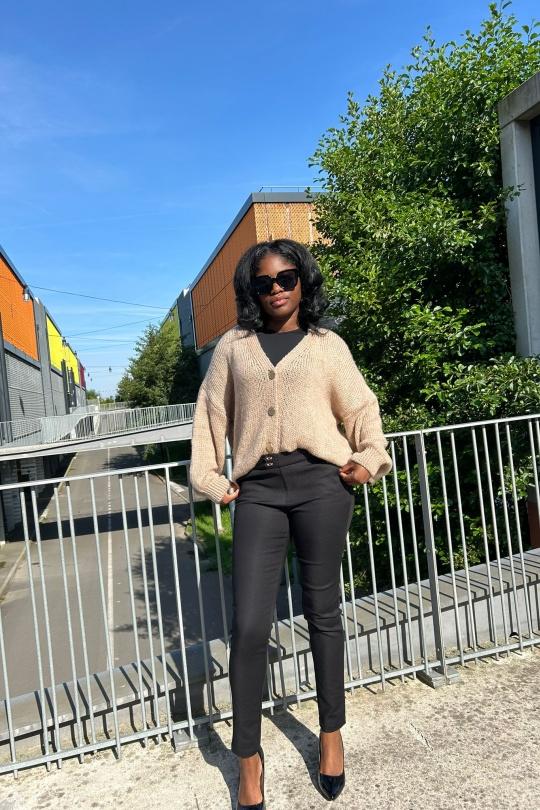 Gilets Femme Beige MAGNOLIA 9076 Efashion Paris