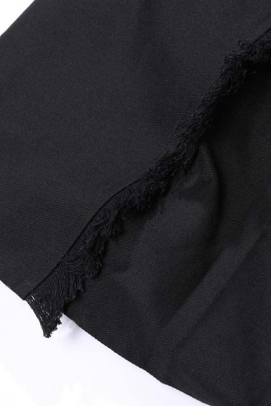 Shorts Homme Noir pentagramme J040061  Efashion Paris