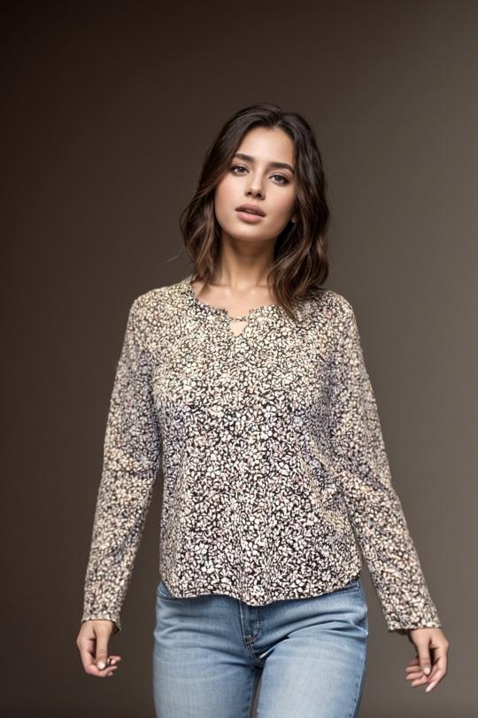 Blouses Women Nude Genese 1137-12 Efashion Paris
