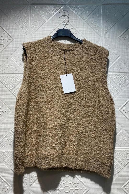 Maglioni Donna Camel Genese 90531 Efashion Paris