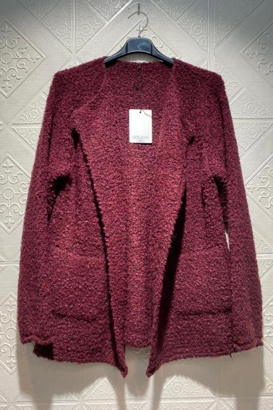 Gilets Femme Rouge Genese 9852 Efashion Paris