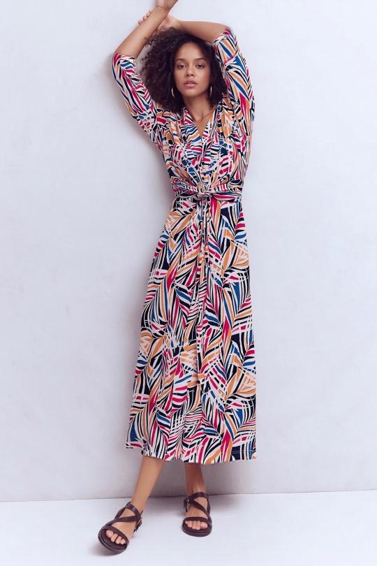 Robes longues Femme Rose Joy's 1636LML-34 Efashion Paris