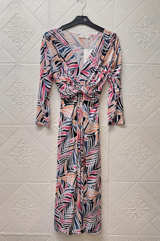 Robes longues Femme Rose Joy's 1636LML-34 Efashion Paris