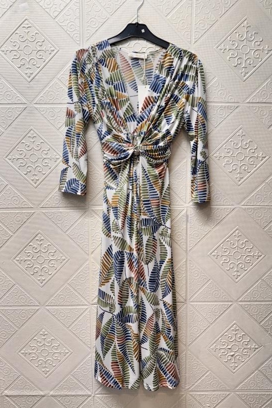 Robes longues Femme Ecru Joy's 1636LML-36 Efashion Paris