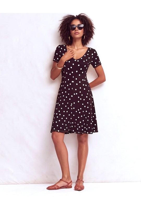 Robes courtes Femme Choco Joy's 1851MC-129 Efashion Paris