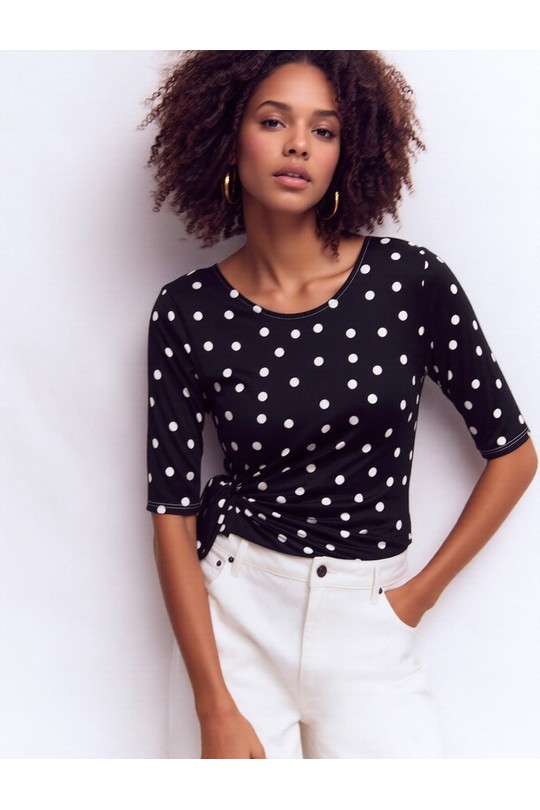 Tops Femme Noir Joy's 1147-10 Efashion Paris